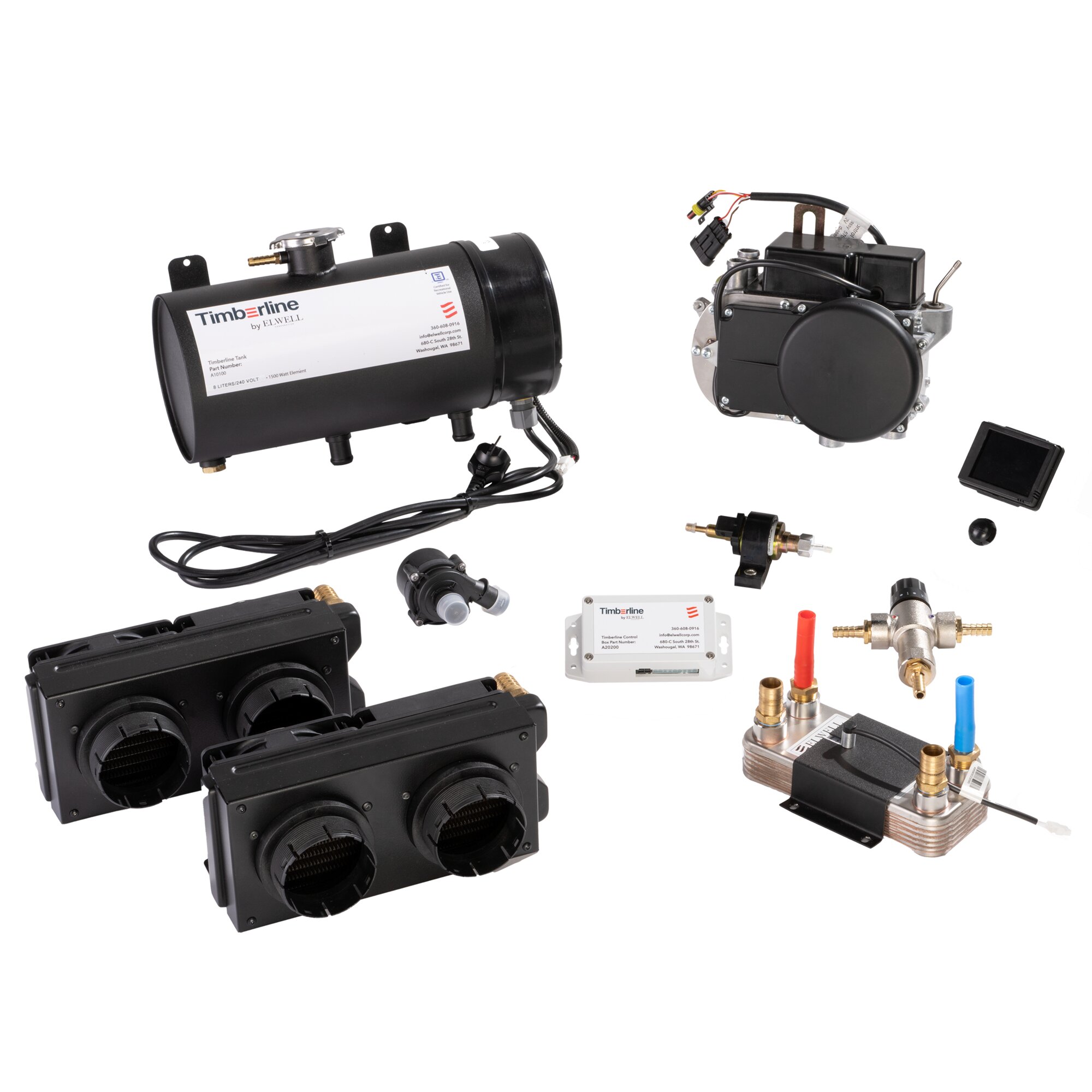 Timberline Modulares Heizsystem 1.0 für Wohnmobile und Kastenwagen ~ 309/631