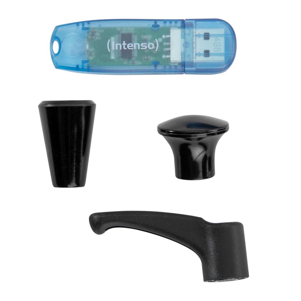 Zubehör 3 – Griffe mit Gewinde; Infos & Ideen – USB-Stick