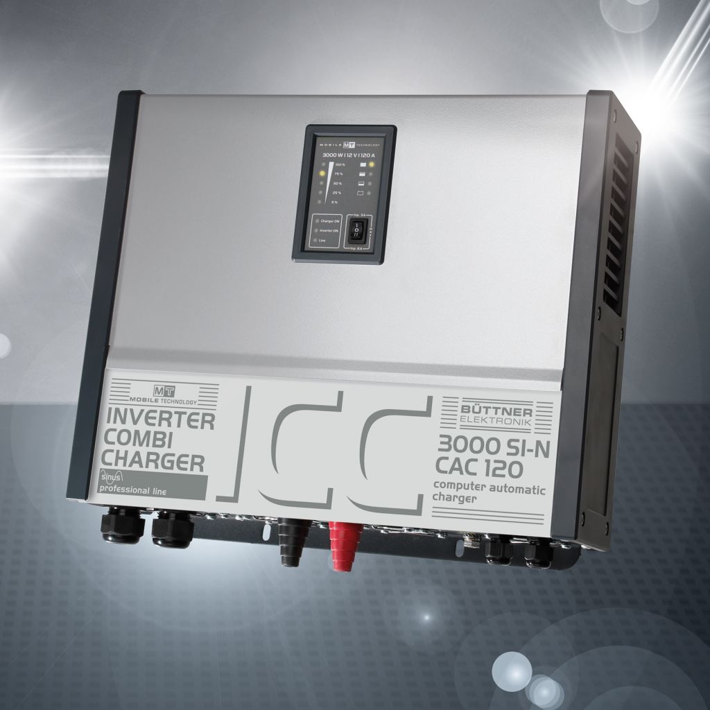 Büttner Elektronik ICC-Wechselrichter/Lade-Kombination 3000 SI-N ~ 322/151