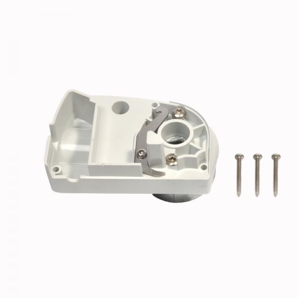 Thule® Endplatte links inkl. Kurbelwerk, weiß, Thule Omnistor 4900 ~ B-602215