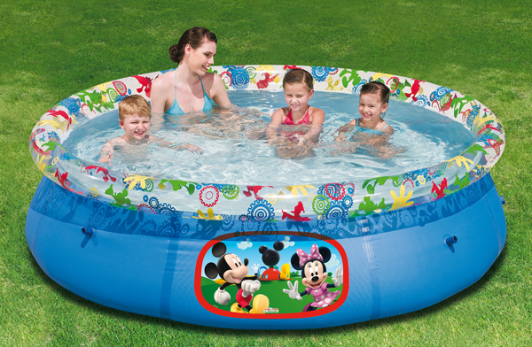Happy People 18530 Disney Mickey Mouse ClubHouse Quick-up Pool