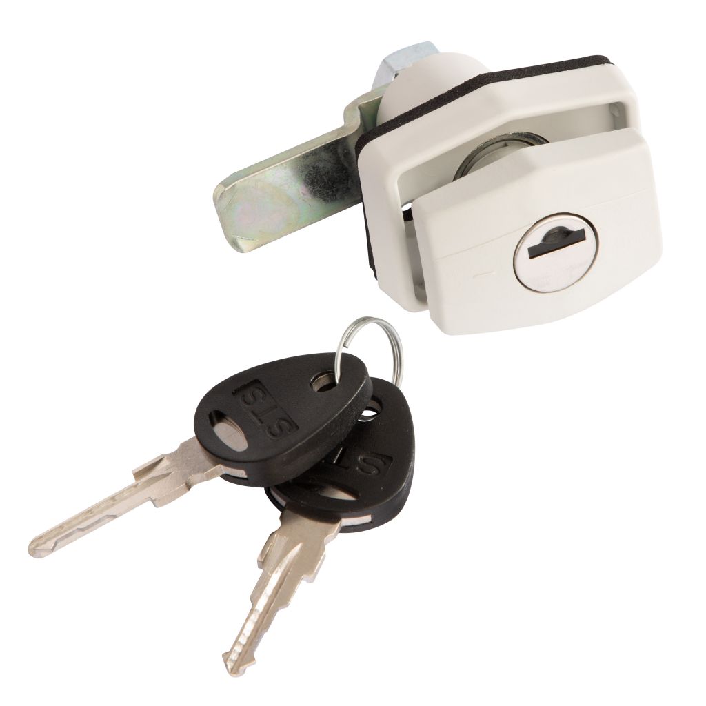 Safe-Tec Klappenschloss rechteckig ~ 215/261-1