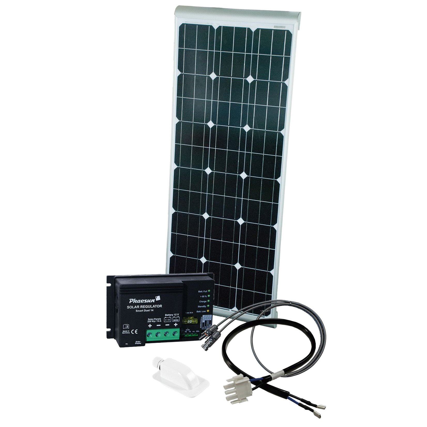 Phaesun Solar-Komplettanlage Caravan Kit Base Camp Aero + Smart 14 ~ 323/470