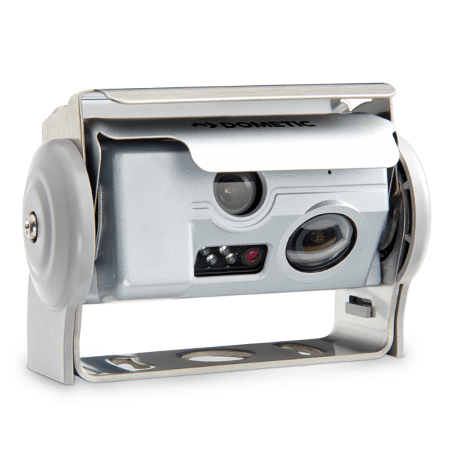 Dometic PerfectView CAM 44 NAV Doppelkamera mit Shutter, silberfarben, 140° diagonal * 9600000044 Dometic PerfectView CAM 44 NAV Doppelkamera mit Shutter, silberfarben, 140° diagonal * 9600000044