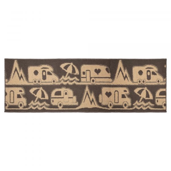 Arisol Teppich Master Camp, 50 x 1 x 100 cm, beige ~ 430/250