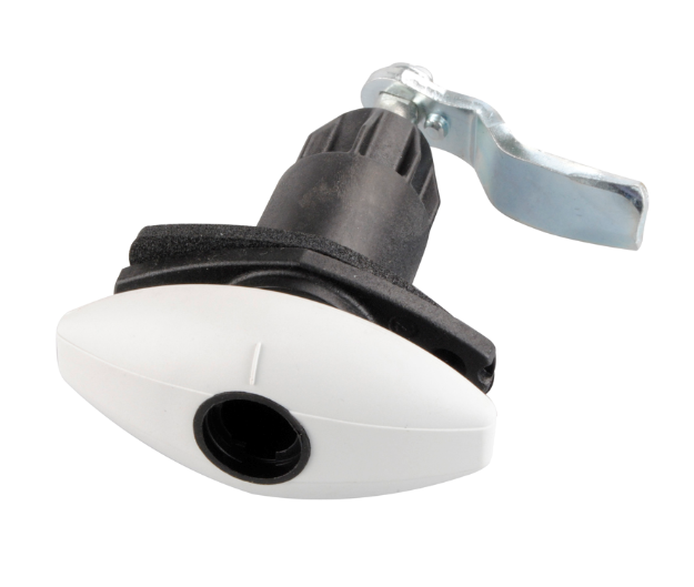 Safe-Tec Elipse Drehspann klein 78x42 mm fiat-bianco, HSC-Buchse, SB 215/210