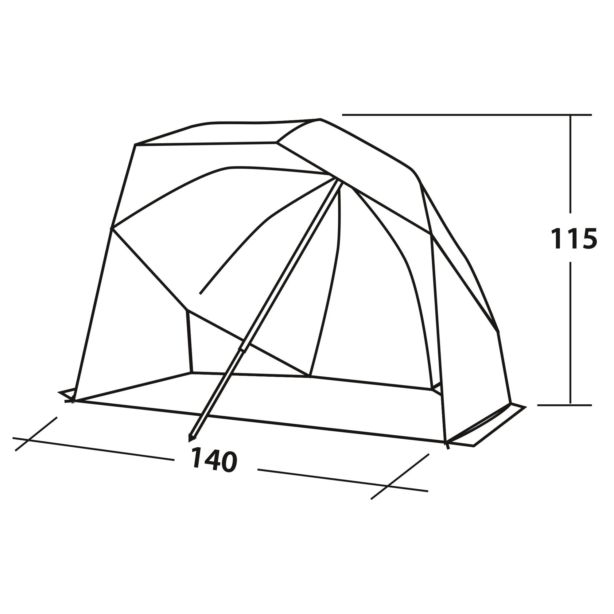 Easy Camp® Strandschirm Coast ~ 072/643