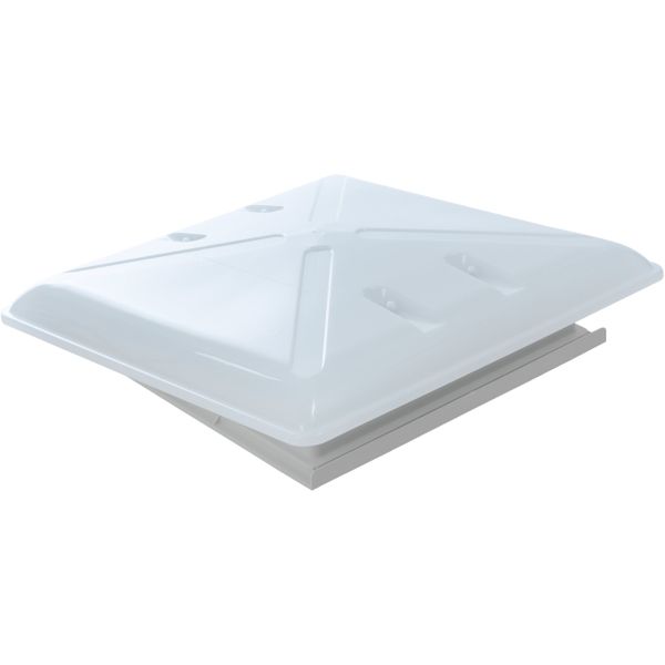 MPK Dachhaube Modell 46K grau 400 x 400 mm, mit Fliegengitter und Verdunkelung ~ 206/037