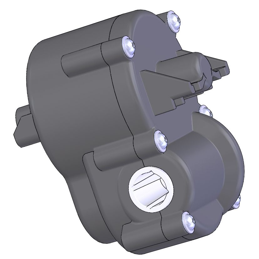 easydriver Getriebe An-/Abschwenkeinheit, für Rangiersystem easydriver basic ~ 115/259