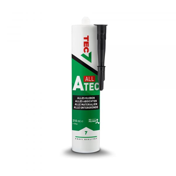 TEC7 Klebstoff- und Dichtmittel ATEC, schwarz, 310 ml ~ 451/224