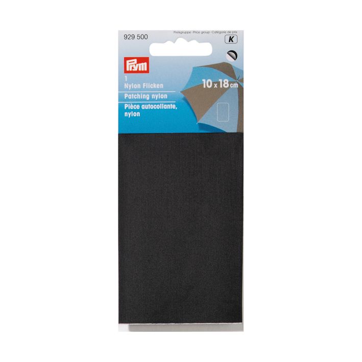 Prym Group Nylon Reparatur Flicken schwarz, selbstklebend  ~ 610/635