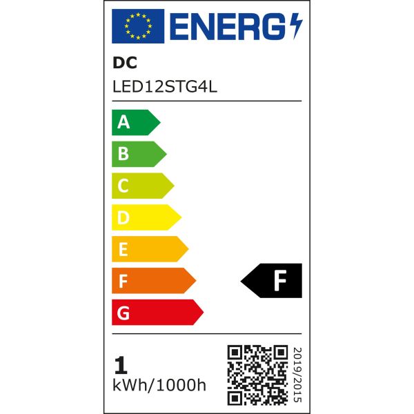 David Communication LED-Leuchtmittel CRI 80, 12er SMD G4, Sockel G4, EEK: F ~ 322/063