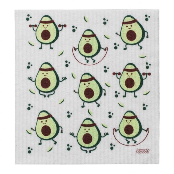 Okologisches-Schwammtuch-AvocadoIT9aX6PIVOdbU GROOVY GOODS Ökologisches Schwammtuch Avocado ~ 550/802