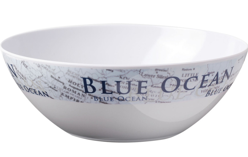 Brunner Schüssel Blue Ocean ø 24 x 10 cm ~ 550/308