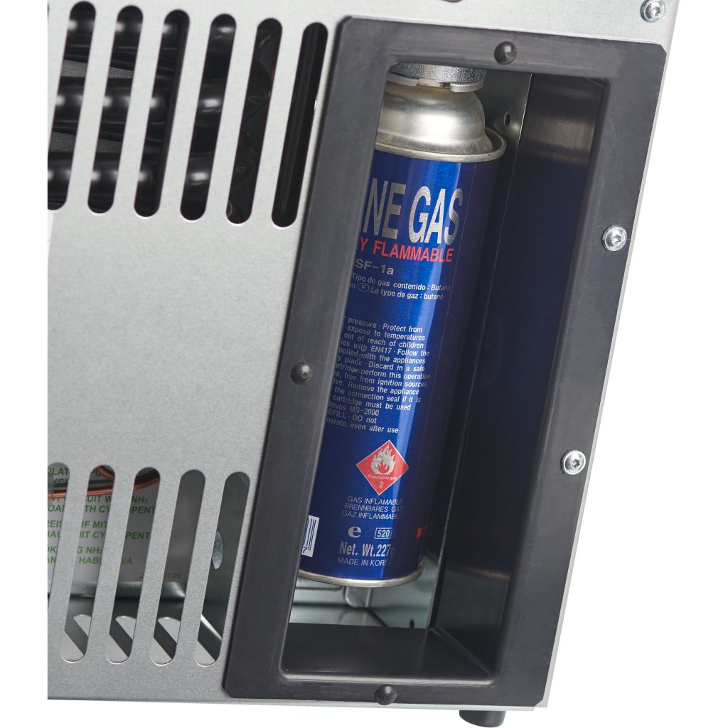 Betrieb mit Gaskartusche