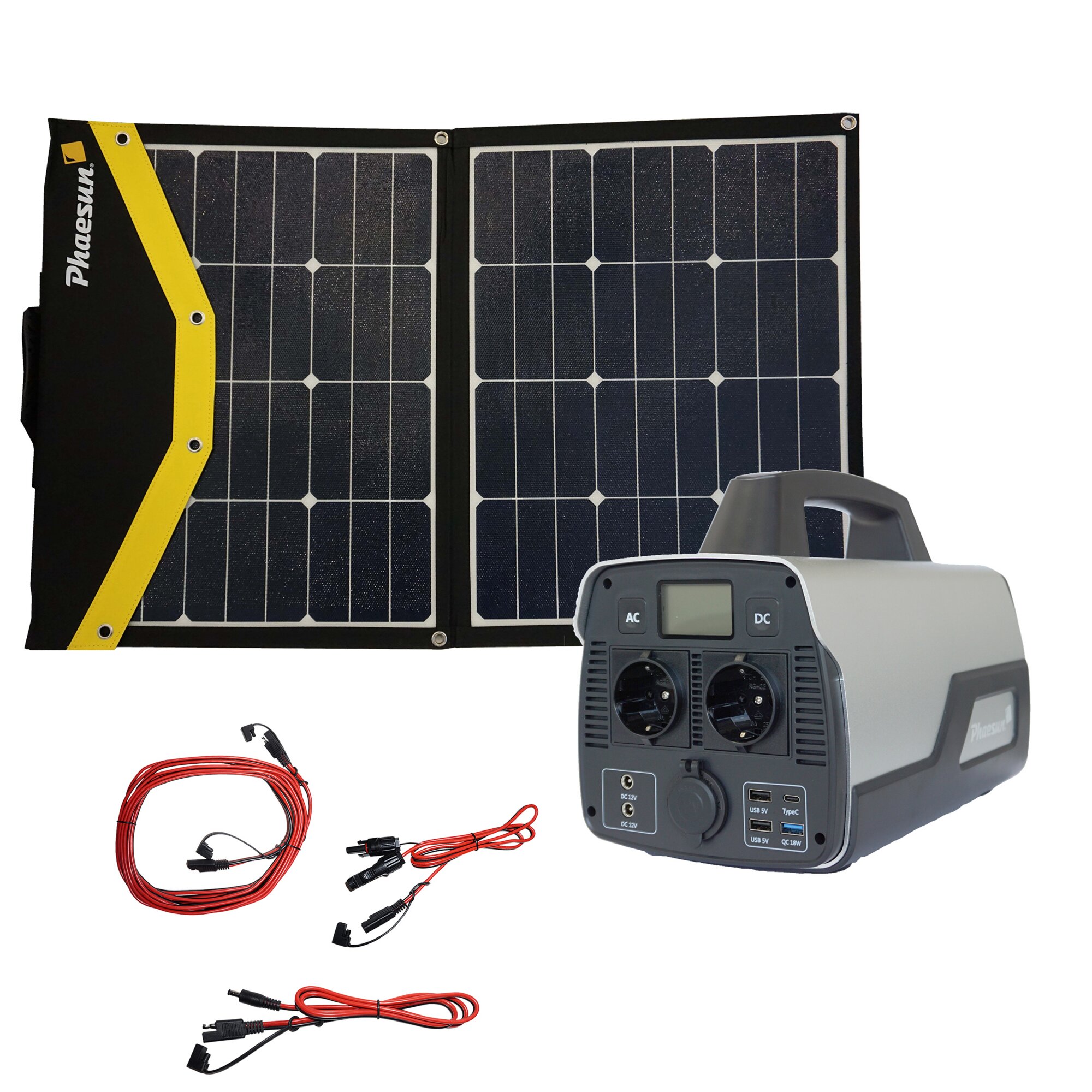 Phaesun Stromversorgung Energy Generation Kit Power Pack Li-Ion 90/500 ~ 323/484