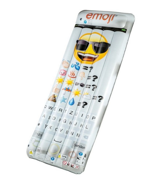 Happy People 16702 emoji® Luftmatratze im Handy-Design