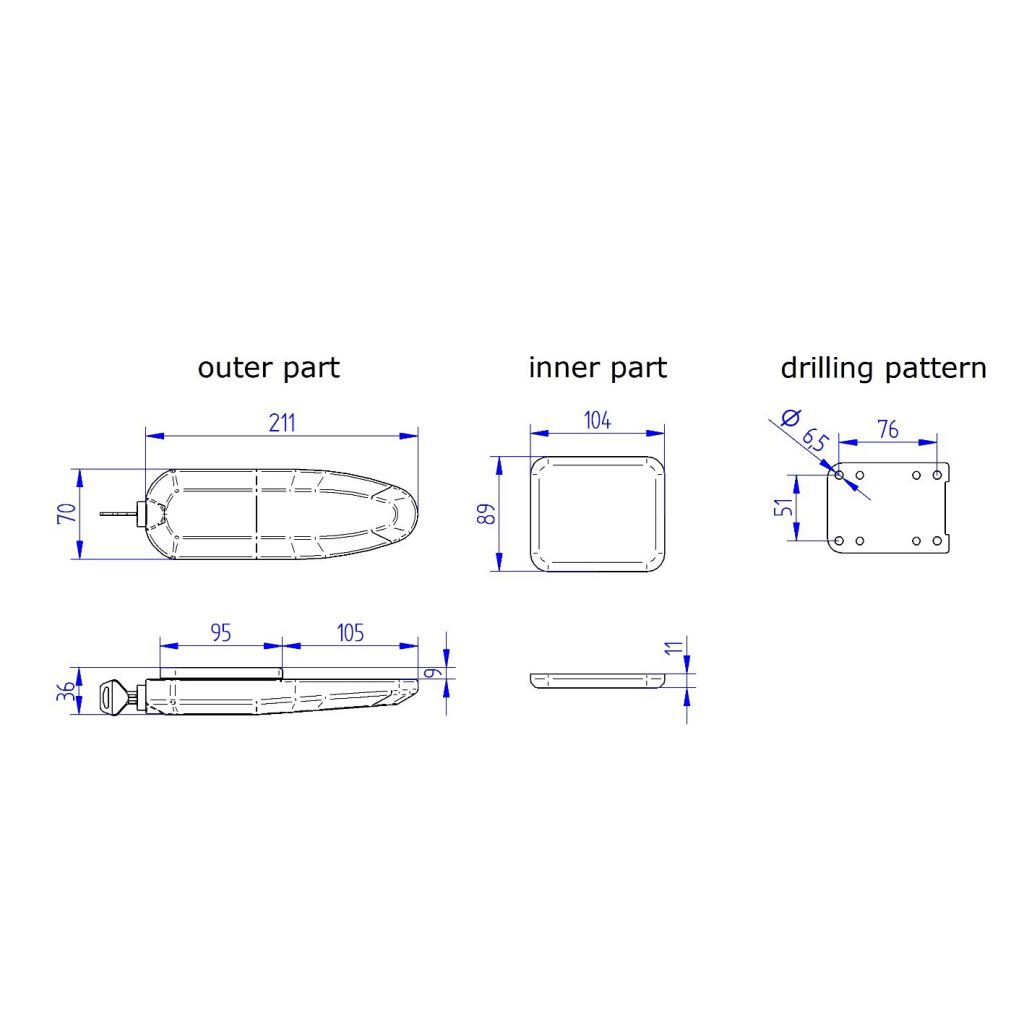 Thule Universal Lock ~ 214/322