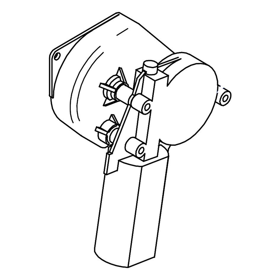 Thule® Motor Thule Double Step 12V Alu ~ B-649501