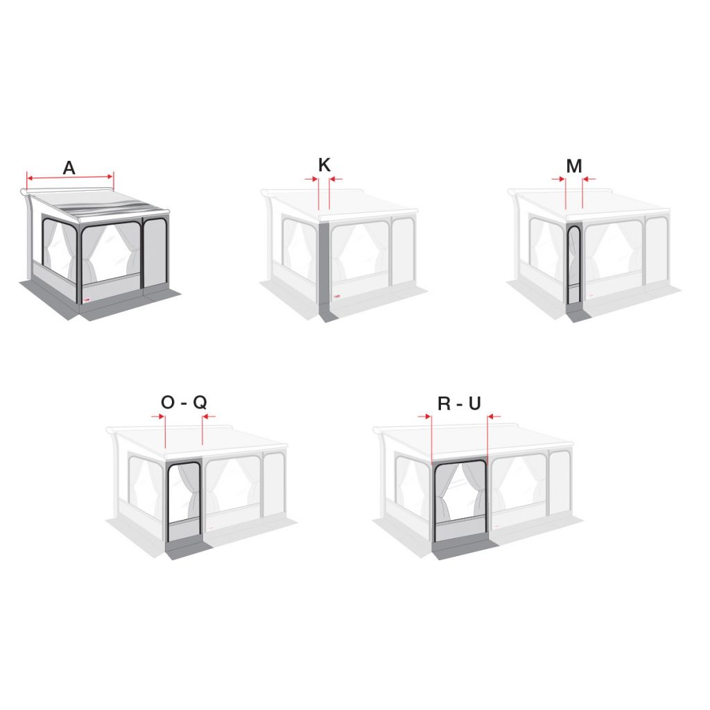 Fiamma® Markisenzelt Privacy Room F80 300 H ~ 071/516