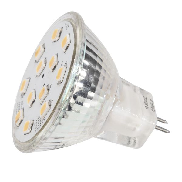 David Communication LED-Leuchtmittel CRI 90+, 12er LED Spot MR11, Sockel GU4, EEK: G ~ 322/095