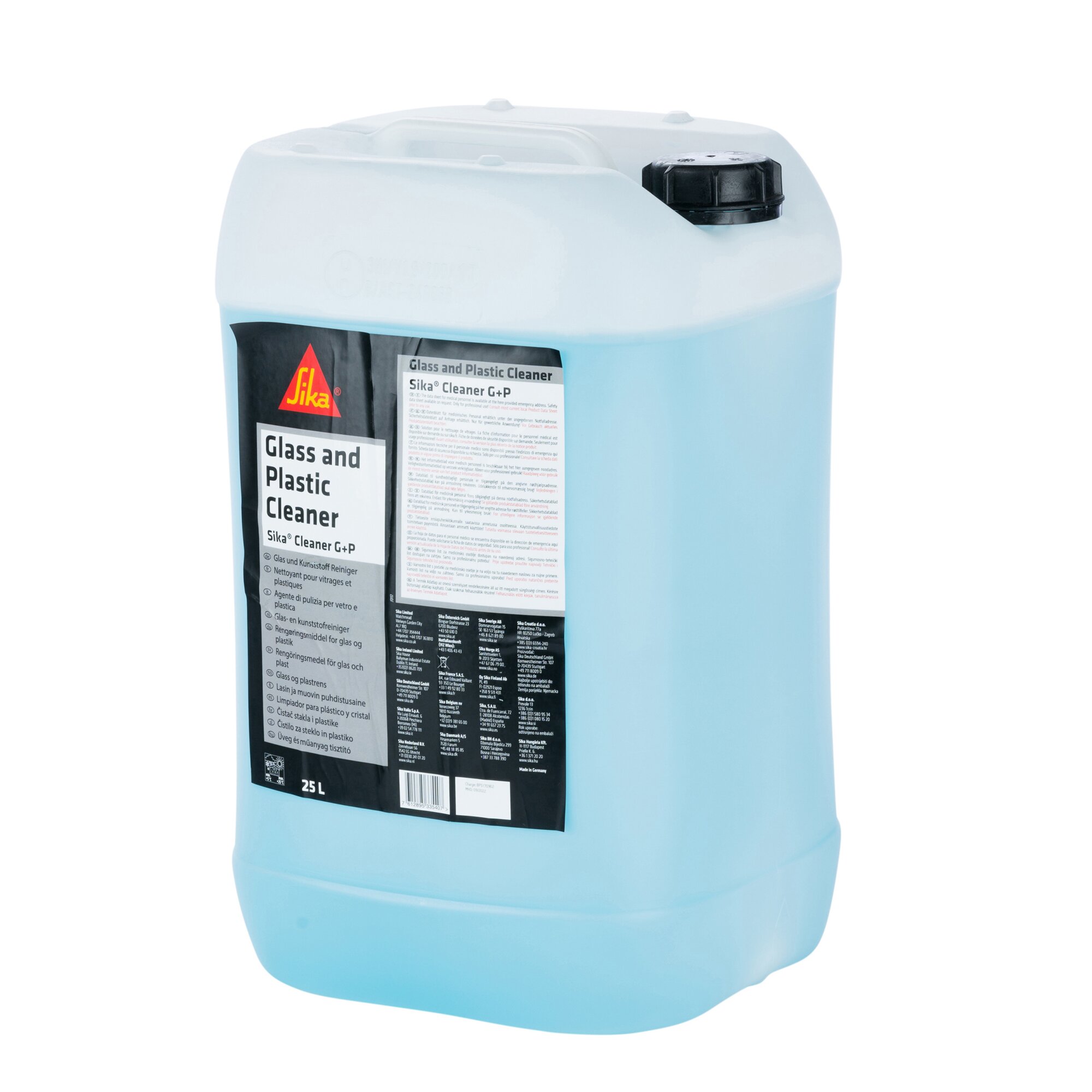 Sika® Glas- und Plastikreiniger Cleaner G+P, 25 Liter ~ 451/258