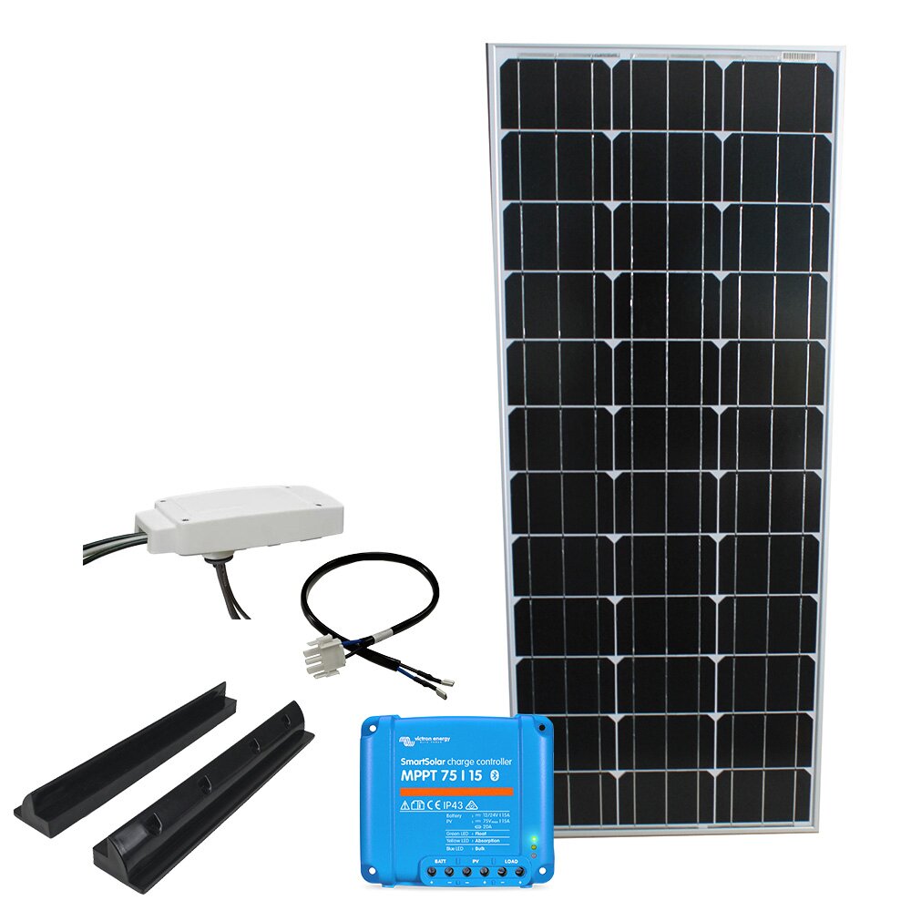 Phaesun Solar-Komplettanlage Caravan Kit Base Camp Smart SDU14 100W | 12V ~ 323/472