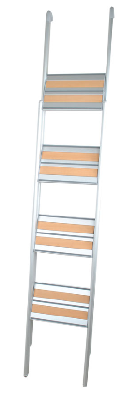 Alkoventreppe-comfort-zusammengeklappt Alu-Line Alkoventreppe Comfort verwendbar von 120-175 cm  ~ 052/119 zusammengeklappt
