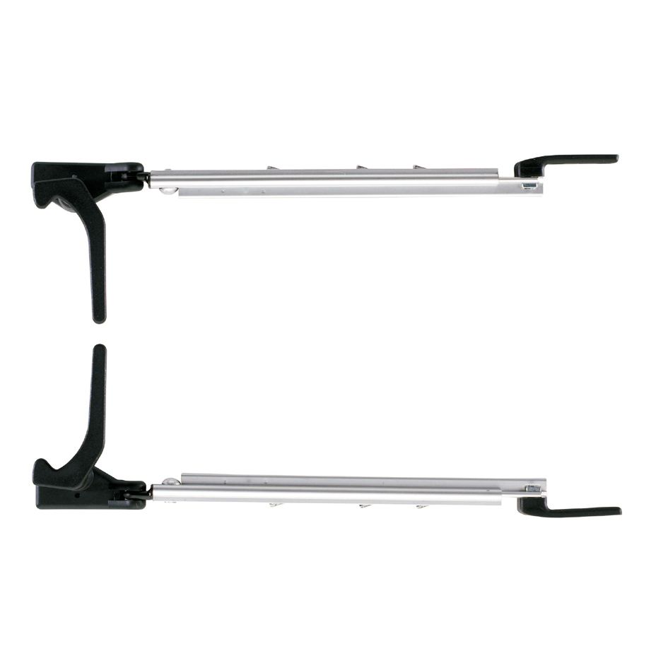 Polyplastic Polyfix Klick-Klack-Aussteller 200 mm rechts und links mit Riegel, SB ~ 208/020-1