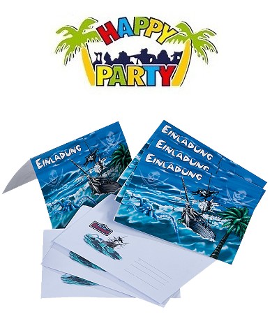 Einladung, Karten, Motiv, See, Flotte, 