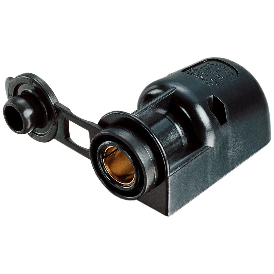 Pro Car Aufbau Steckdose mit Deckel   ~ 324/081