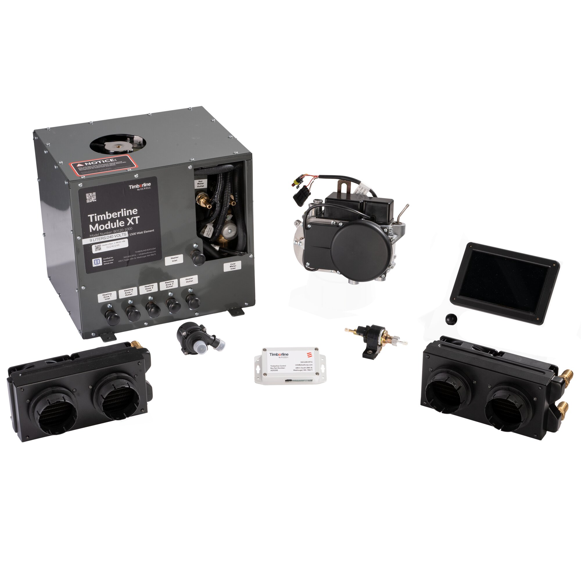 Timberline All-in-One-Heizsystem 2.0 Wohnmobile und Kastenwagen ~ 309/632