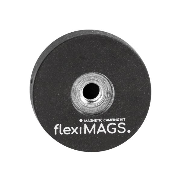 flexiMAGS Magnet rund flexiMAG-22, schwarz, 4er-Set ~ 610/403