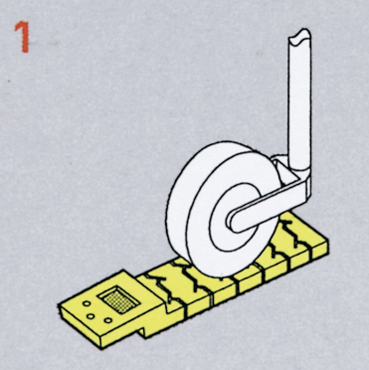 Reich Fahrzeugwaage CWC pro Rad bis 1500 kg 127/521 Skizze Anwendung 1