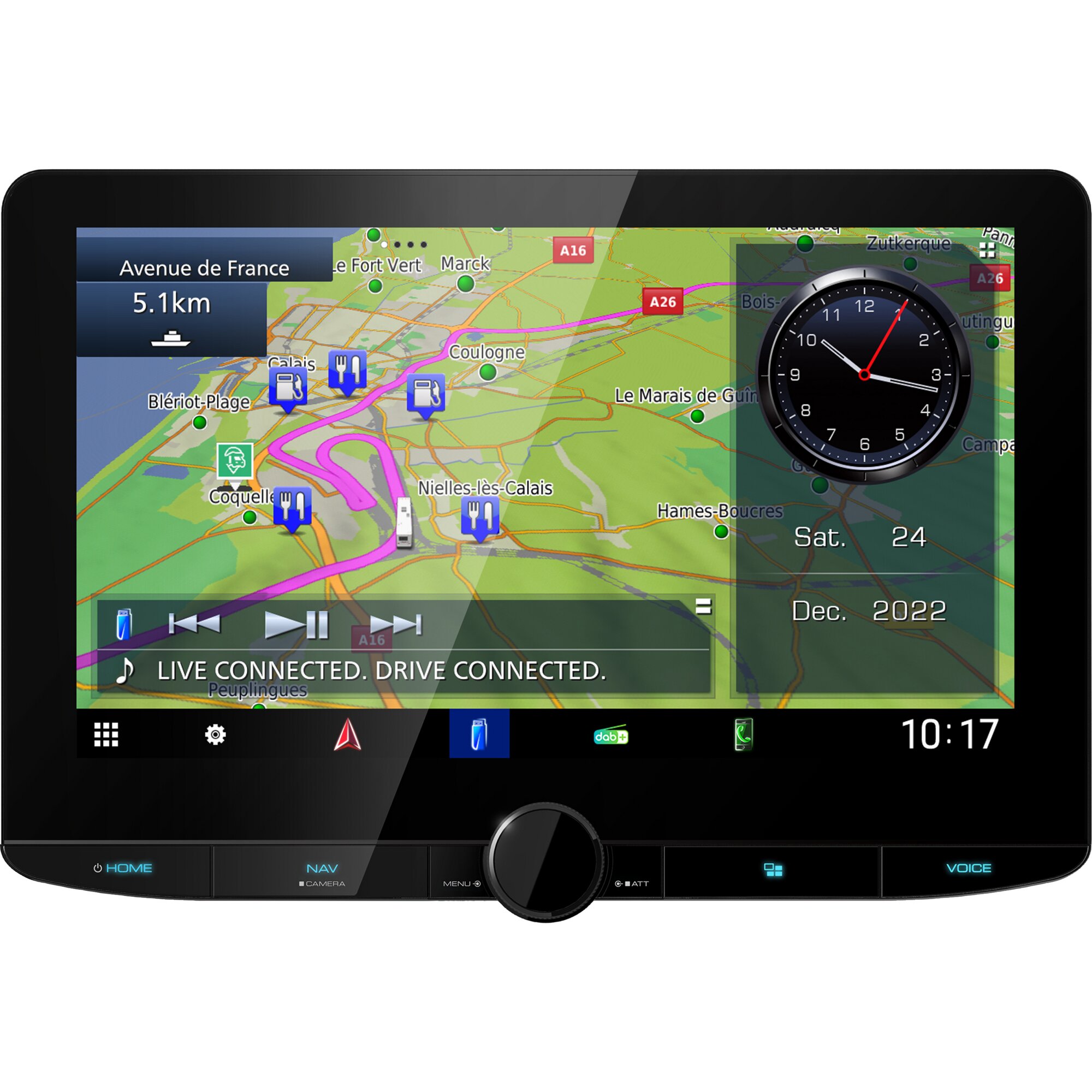 Kenwood Navigationssystem Kenwood DNR992RVS ~ 82 701