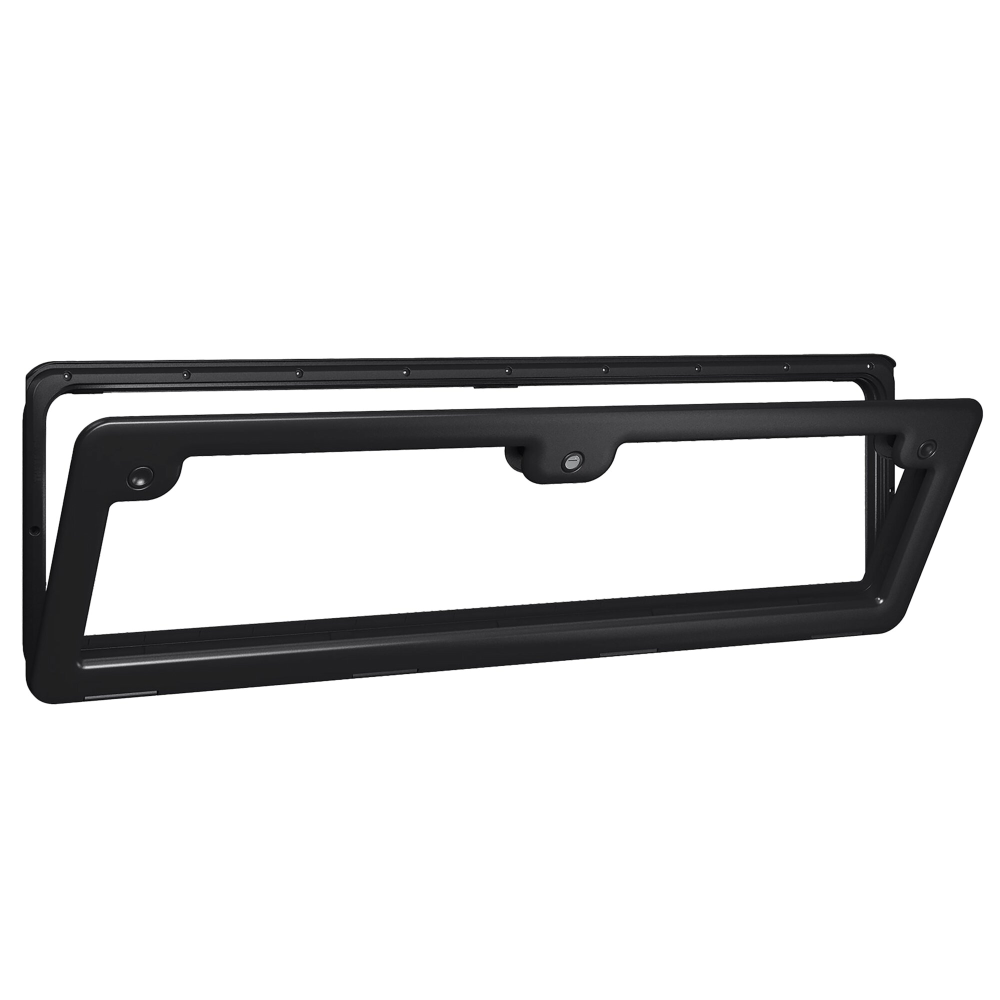 Thetford Serviceklappe Modell 7 schwarz, Ausschnittmaß 1069 x 299 mm ~ 301/274