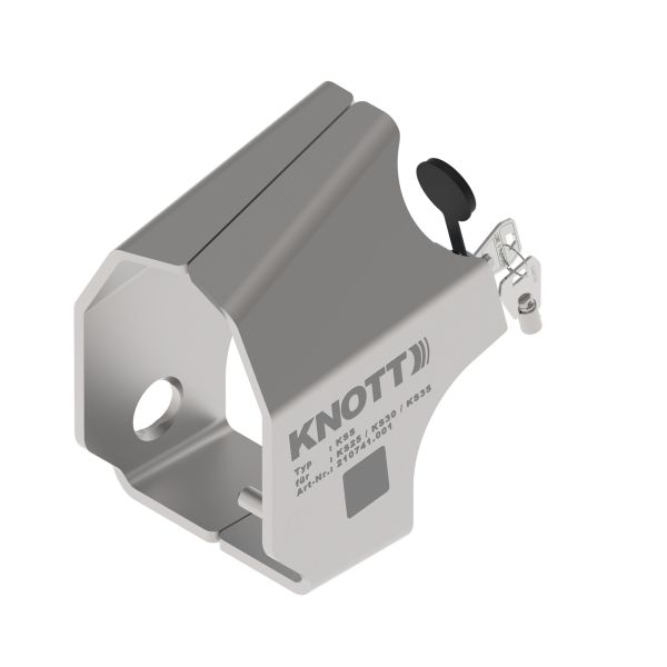 Knott Diebstahlsicherung Premium, silber ~ 126/011