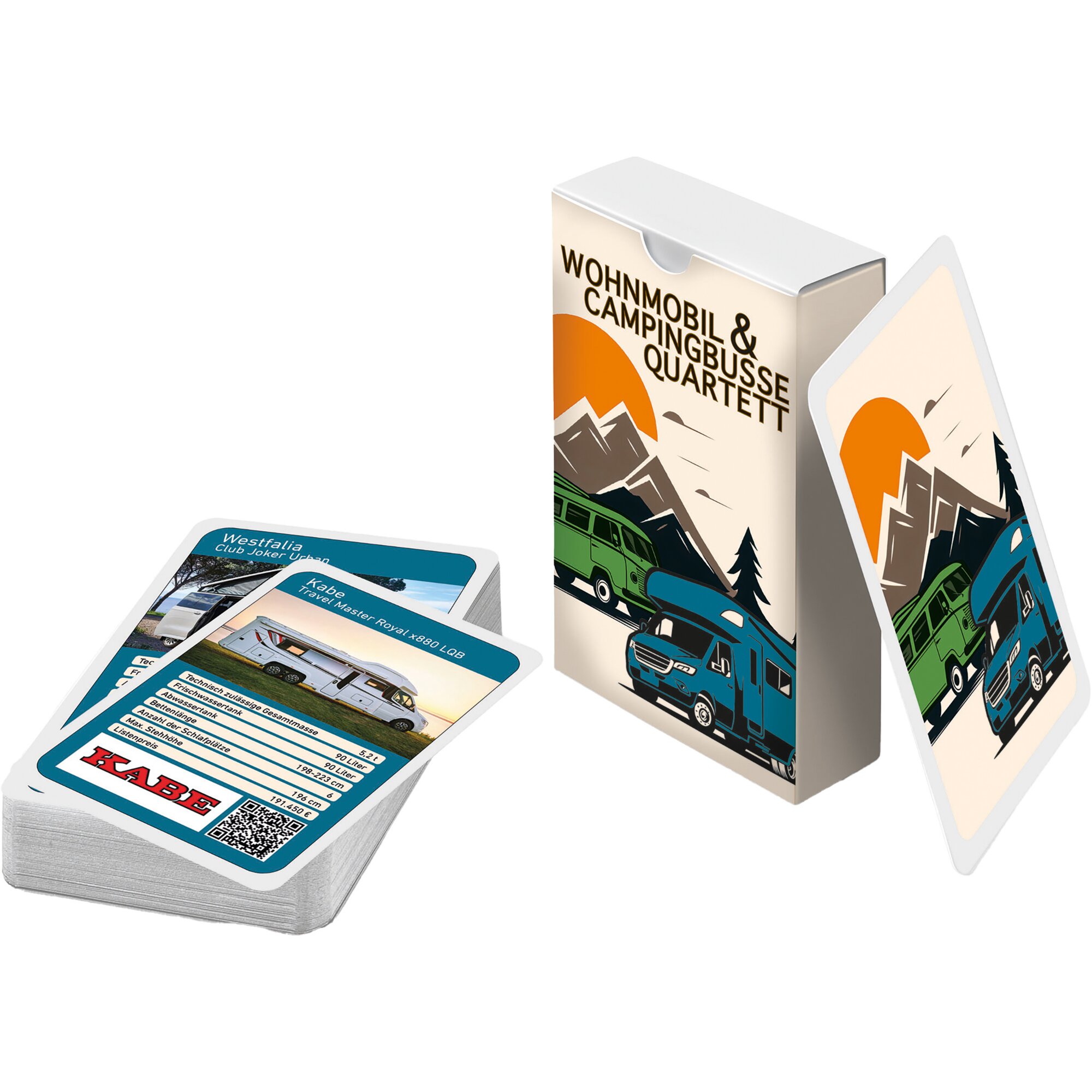 DoldeMedien Quartett Wohnmobile / Campingbusse ~ 66 028