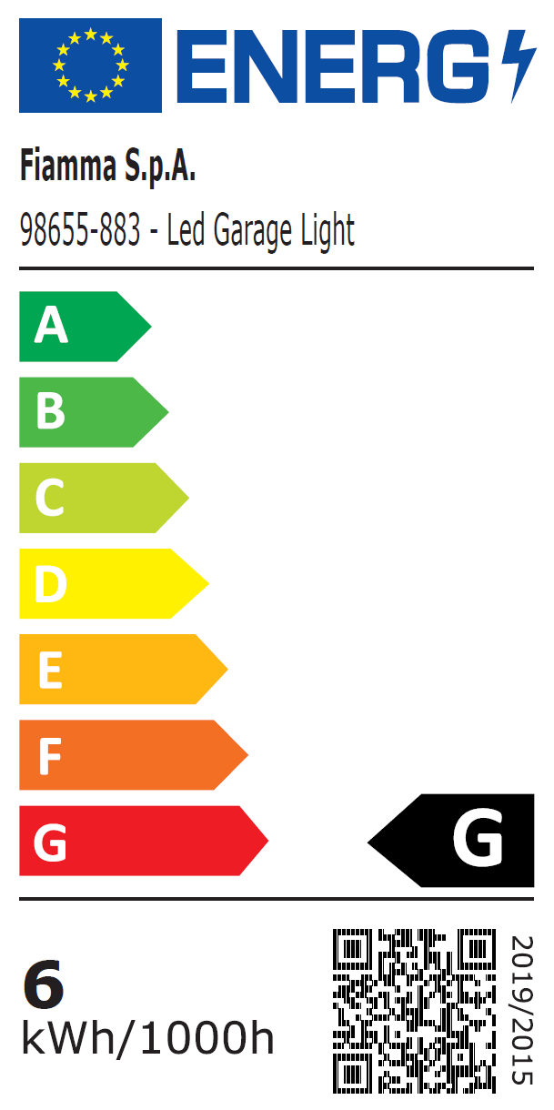 Fiamma® Garagenleuchte LED mit Schalter, EEK G ~ 071/215