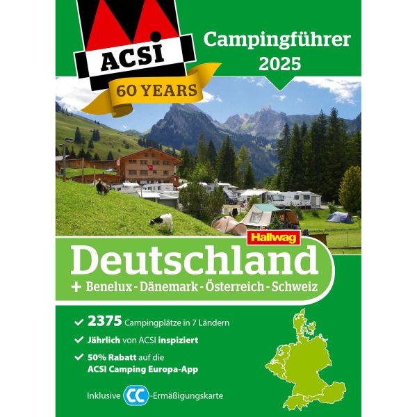 ACSI Campingführer Deutschland 2025 ~ 066/012