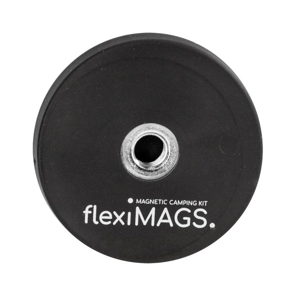 flexiMAGS Magnet rund flexiMAG-31, schwarz, 4er-Set ~ 610/405