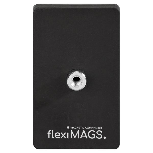 flexiMAGS Magnet rechteckig, 74 x 8,5 x 45 mm, 2er-Set ~ 610/414