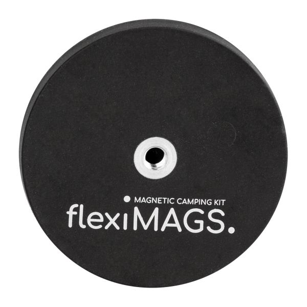 flexiMAGS Magnet rund flexiMAG-57, schwarz, 2er-Set ~ 610/409
