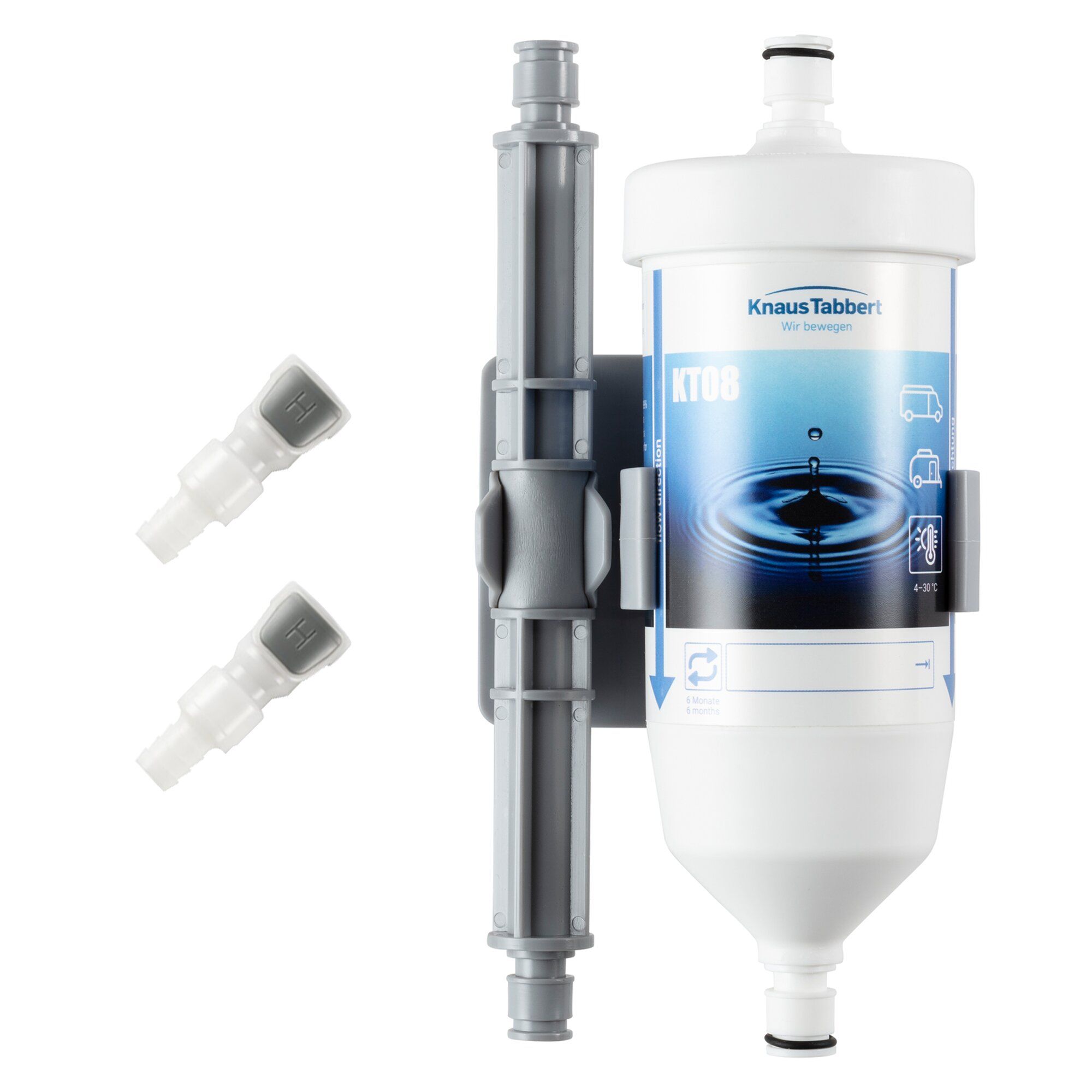 Knaus Umrüst-Set Wasserfilter bluuwater, Anschluss gerade ~ 300/321