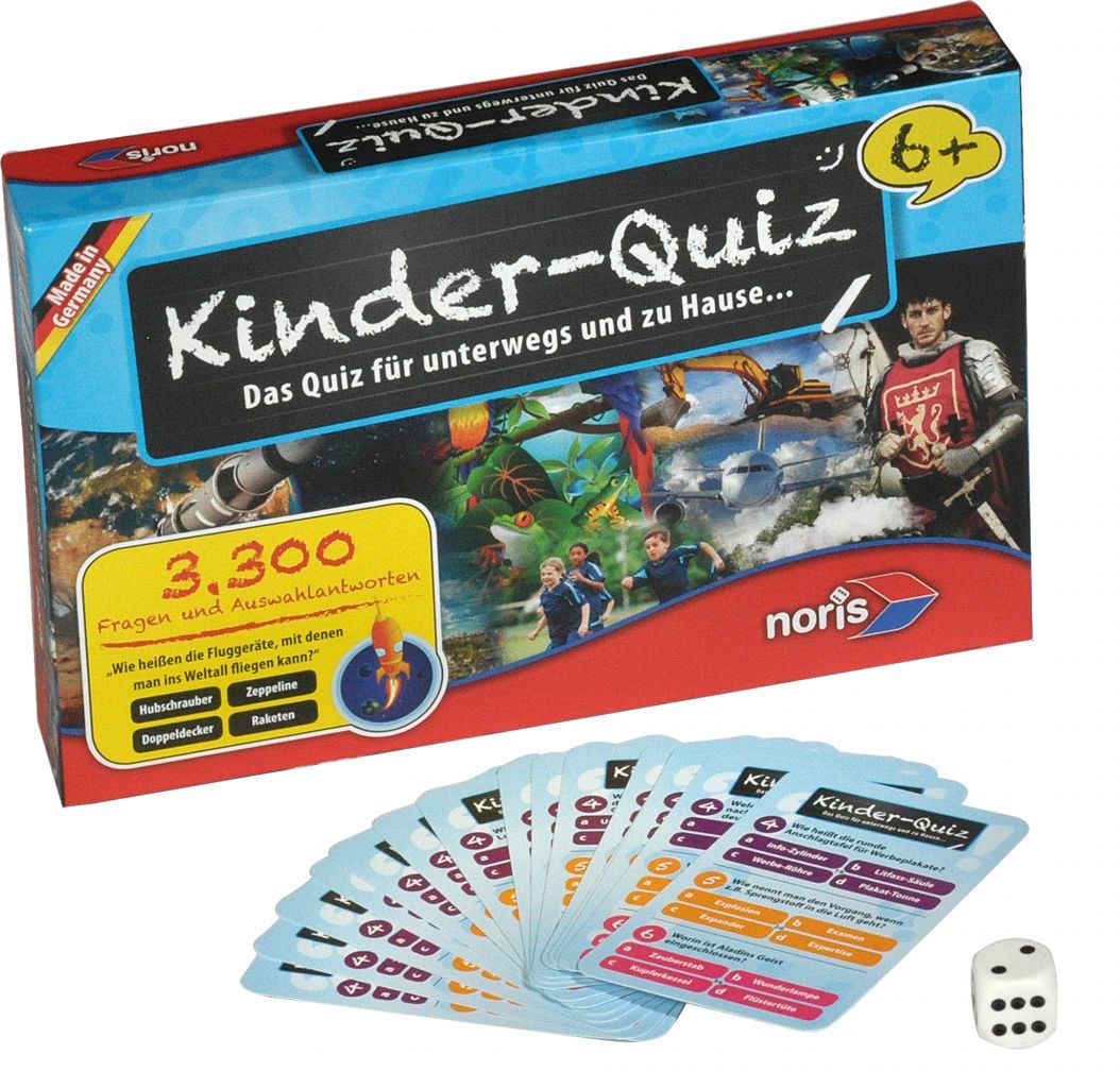 Noris Spiele Kinder-Quiz für Kinder ab 6 Jahren ~ 66 037