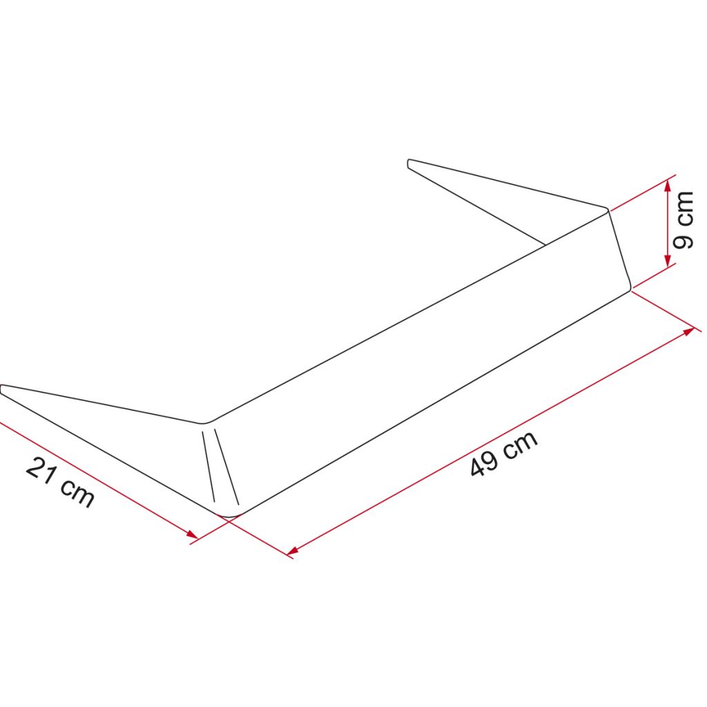 Fiamma® Spoiler 40 x 40 cm ~ 206/015