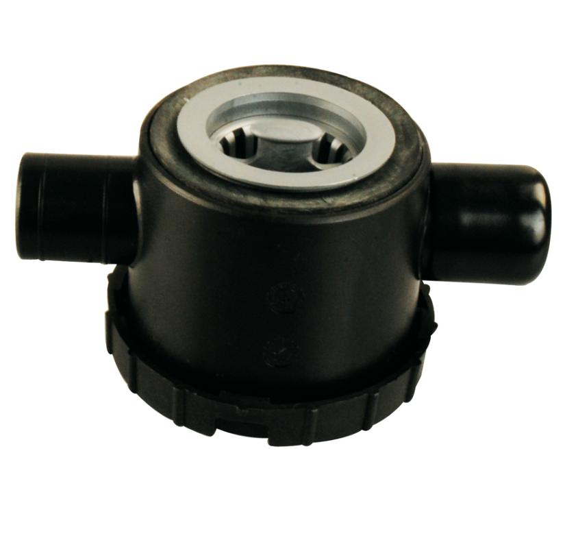 Reich Syphon mit Restesieb 2 Anschlüsse  ~ 300/237-4