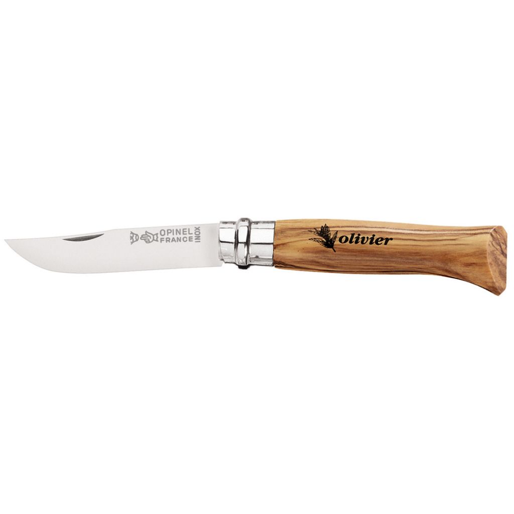 Opinel Klappmesser Olivenholz Heftlänge 11 cm  ~ 455/176