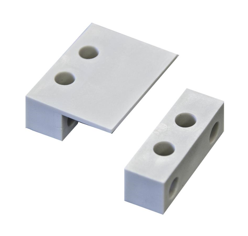 Thitronik Montageadapter weiß (2 Paar) für Funkalarmanlage WiPro III 214/197