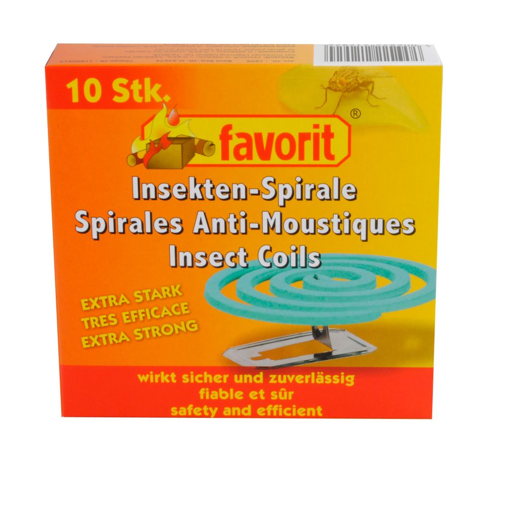 favorit® Antimückenspirale Extra Stark 10er Pack  ~ 452/005